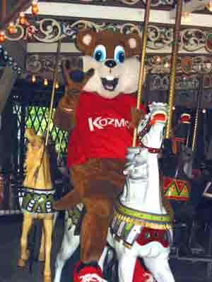 Kozmo on the Carousel